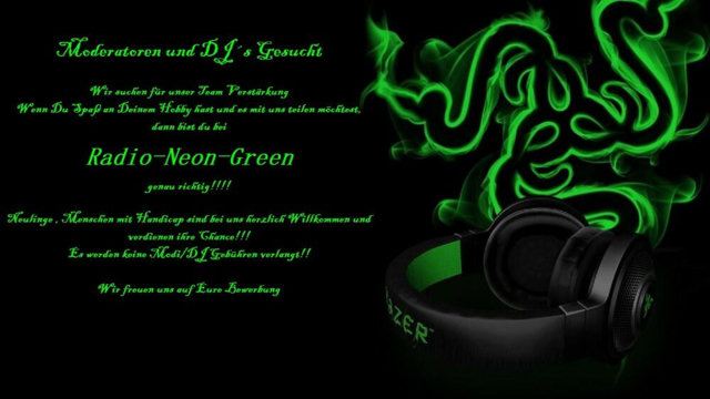 Radio Neon Green 1