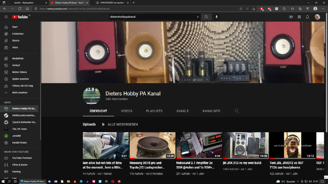 laut.fm – Synthesizer
