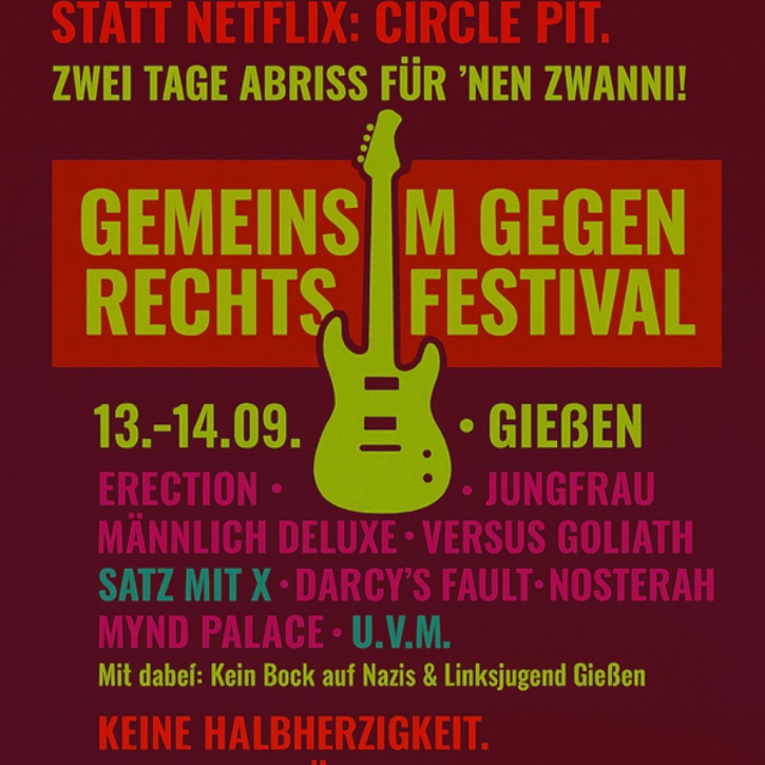 Gemeinsam gegen Rechts Festival