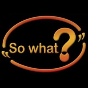 sowhat