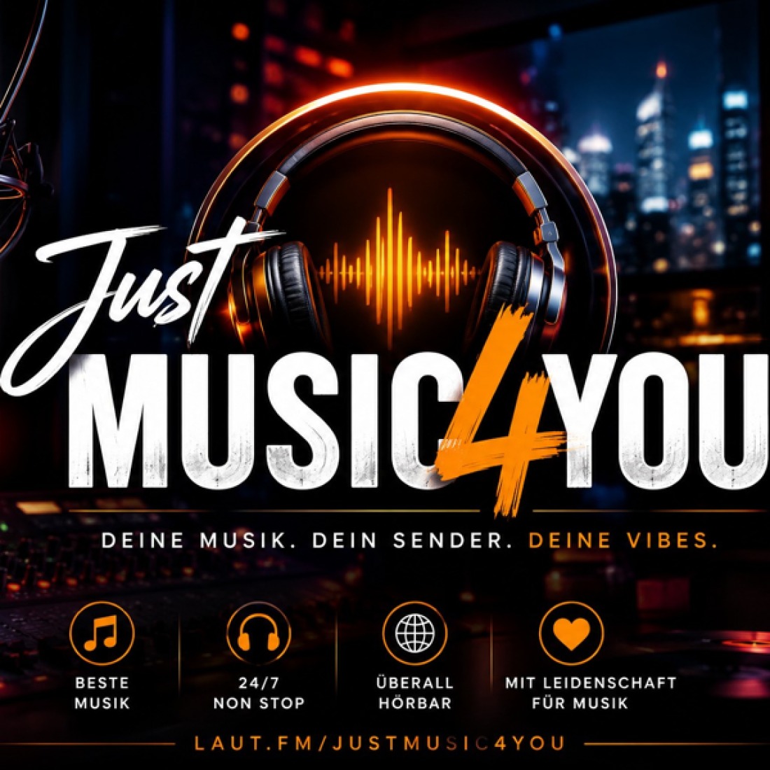 laut.fm – justmusic4you